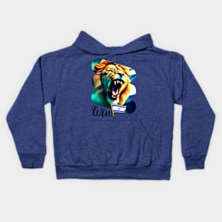 LION WIN Kids Hoodie